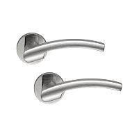 Ручки на розеті COLOMBO Olly LC61 (CD49BZGG-CD43G) матовий хром